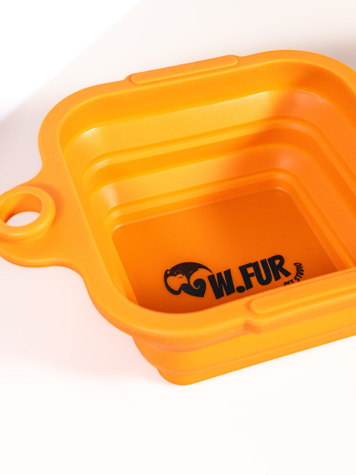 Collapsible Dual Pet Bowl with Clip - Portable Silicone Feeder